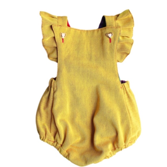 * MOVING SALE * Paush Reversible rainbow Romper size 2T - Picture 2 of 3